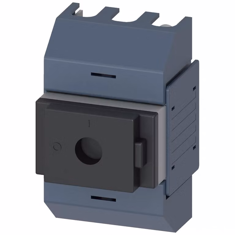 Sezionatore Siemens 63 A, serie 01, a 3 poli, azionamento frontale centrale, unità base 3KD03302KG203
