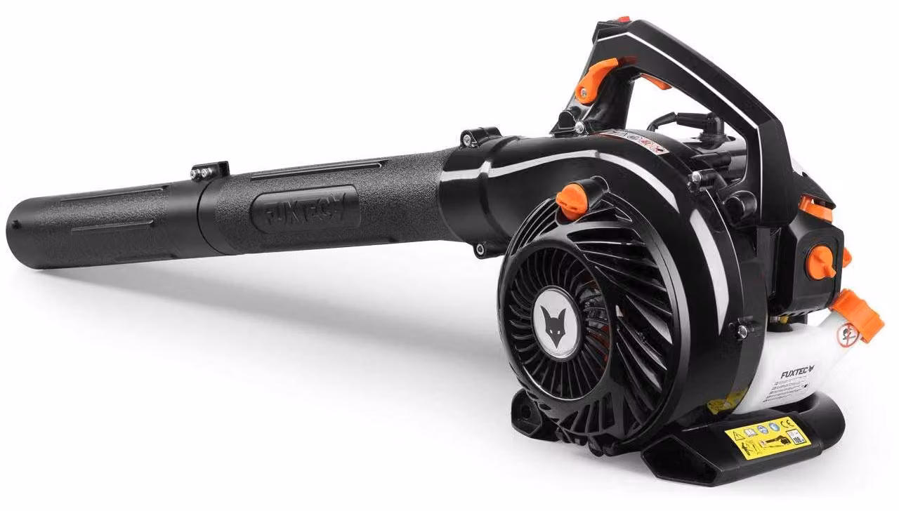 Soffiatore a zaino Bladblazer, motore a benzina 25,4 cc, potenza 0,75 kW, serbatoio da 60 litri, sacco di raccolta