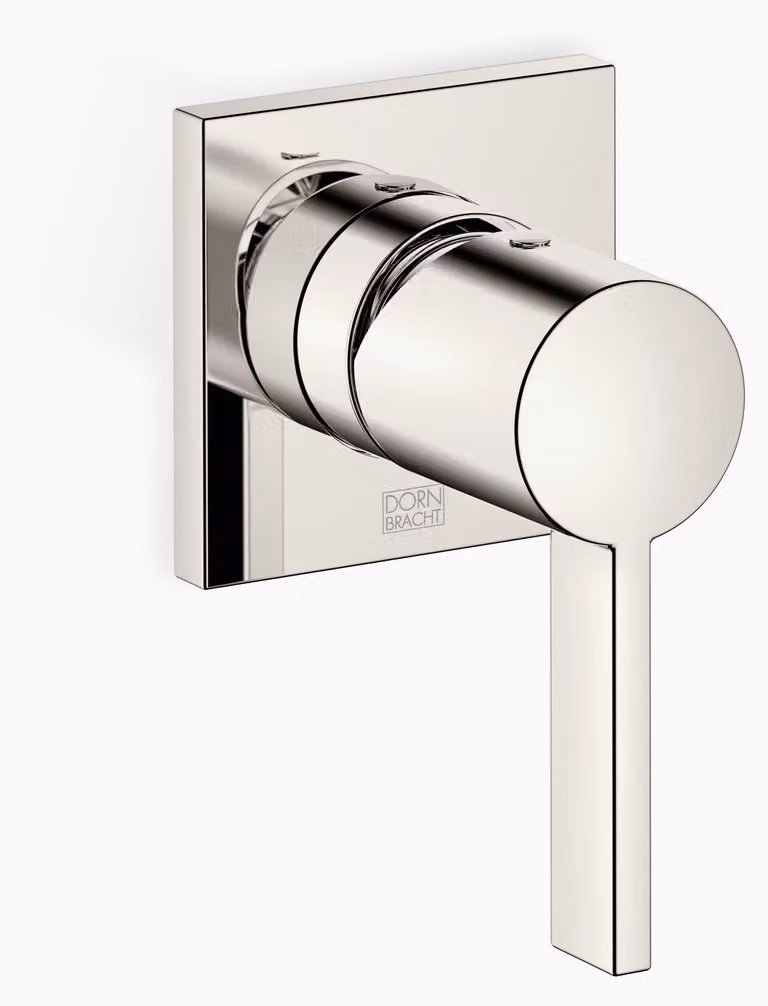 Dornbracht mitigeur monocommandé encastré avec plaques de recouvrement 80x80mm, 36060670-08, 36060670-08