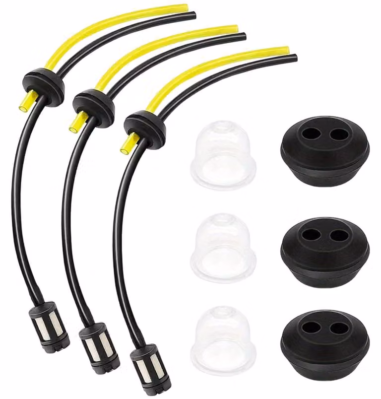 9 kit di filtri per benzina, tubi per benzina, set di ricambi per decespugliatori e tagliaerba