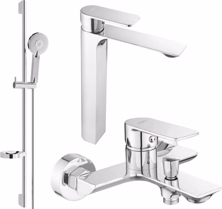 Mexen Alexa DS40 set da bagno, cromo - 71213DS40-00