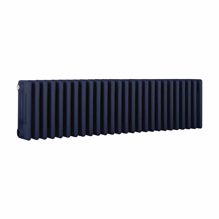 Radiatore Orizzontale a Colonne (4 Colonne) 300mm x 1190mm - Blu (Deep Sea Blu) - Regent