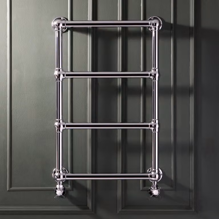 Scaldasalviette Tradizionale Minimalista - Cromato - 748mm x 498mm - Condesa