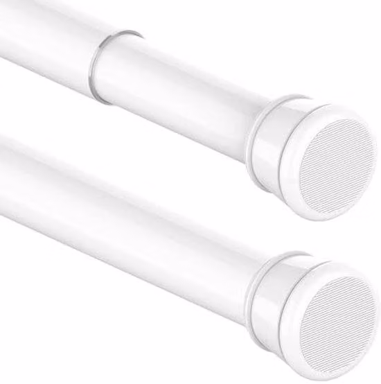 Telescopico, altezza regolabile da 85 a 230 cm, colore bianco