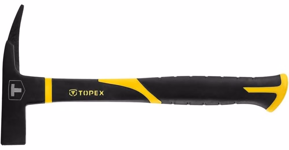 Martello da carpenteria TOPEX 600 g, manico in fibra di vetro