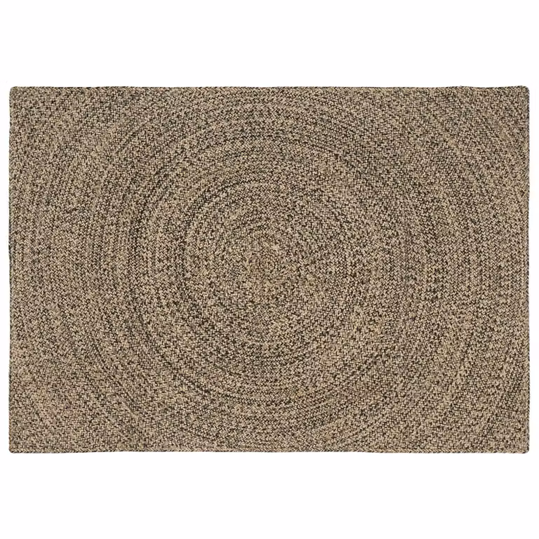 Tappeto da area moderno in juta vidaXL, multicolore, L 120 cm x P 170 cm