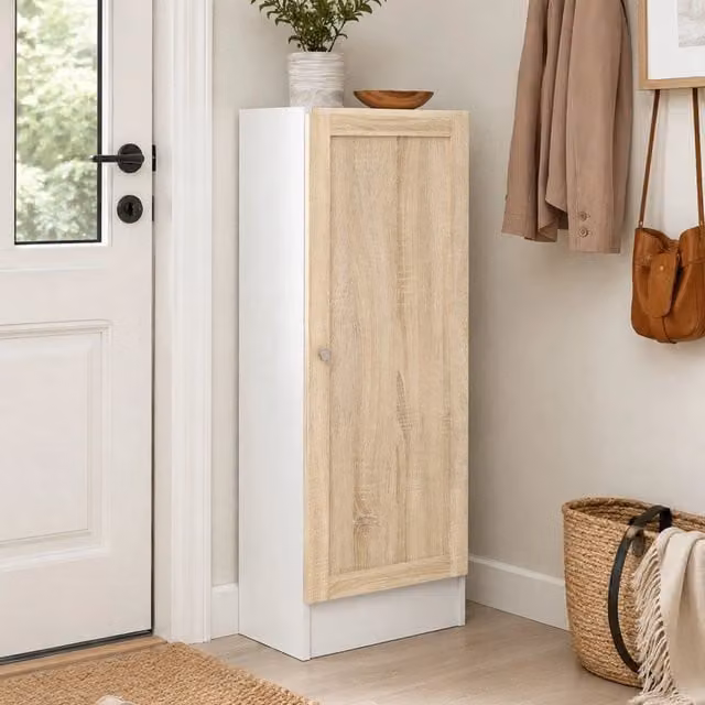 Libreria con cassetti Amedee DMORA colore bianco L: 41 cm, P: 28 cm, H: 107 cm