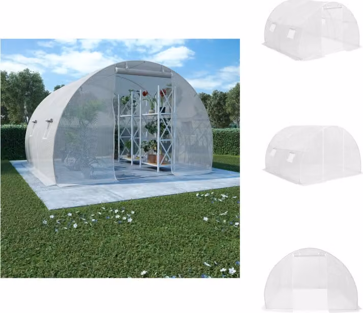 vidaXL Serra 9m² 300x300x200 cm - Serre