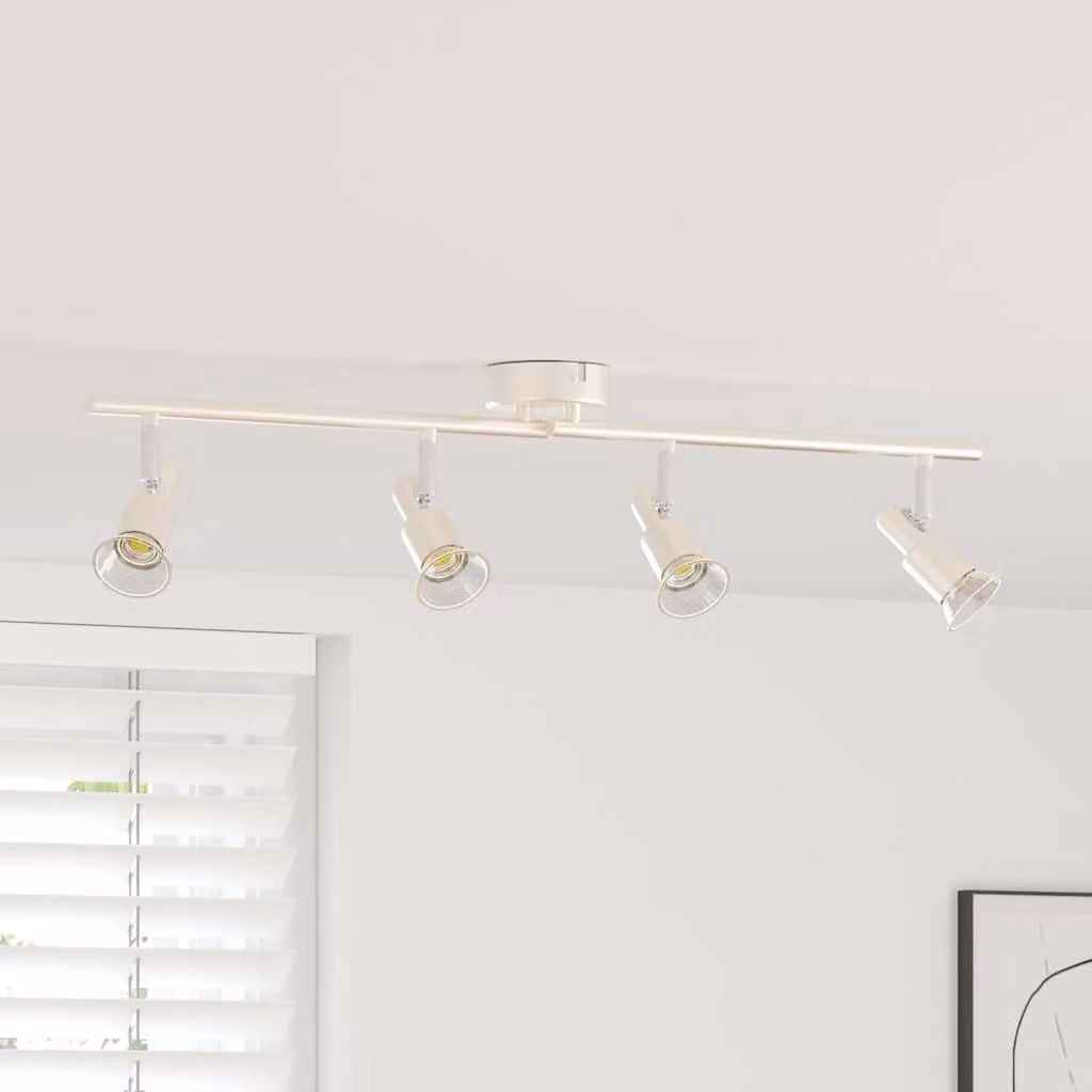 Faretto da soffitto Nichel 70 x 9 x 12,5 cm Acciaio
