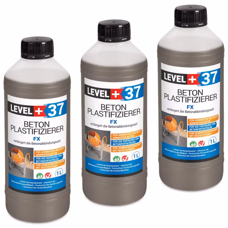 Plastificante per calcestruzzo e massetti 3L BETON PLASTICIZZATORE FX L+37