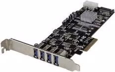 Scheda di espansione USB Type A a 4 porte PCI Express Startech.Com colore nero PEXUSB3S44V