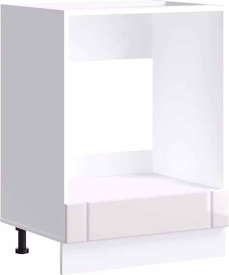 Armadio Forno Lucca Bianco Lucido in Legno Multistrato