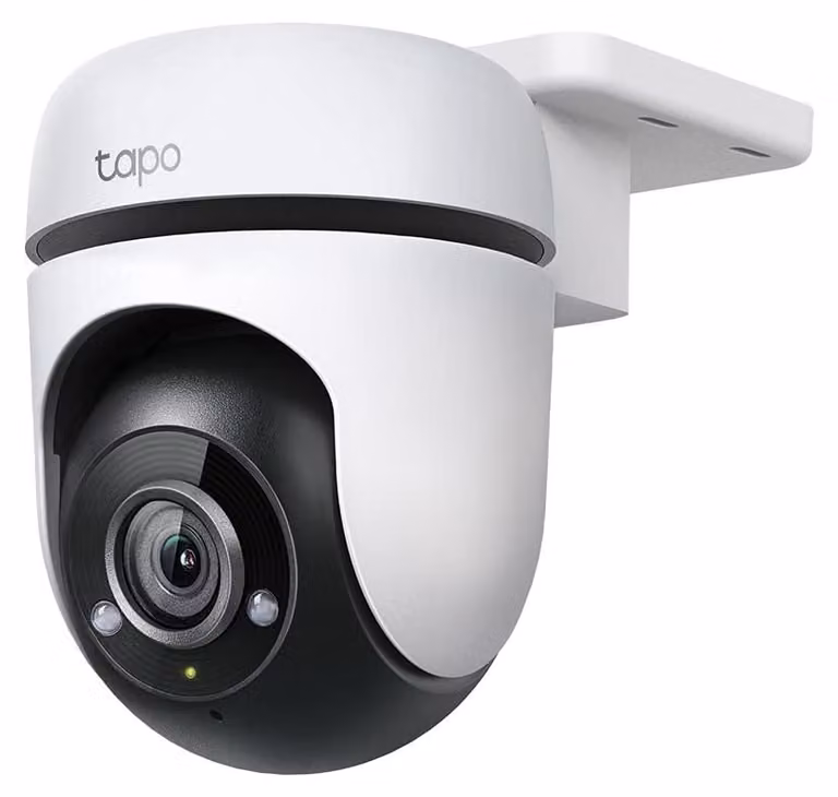 Telecamera di sicurezza Wi-Fi per esterni, con angolo di visione a 360 gradi, risoluzione 1080p, visione notturna fino a 30 metri e audio bidirezionale