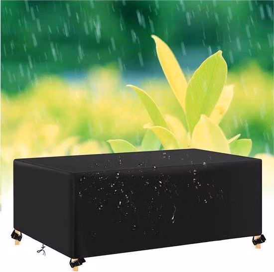 Copertura impermeabile per terrazza - Resistente alle intemperie - 210 x 200 x 70 cm - Nero