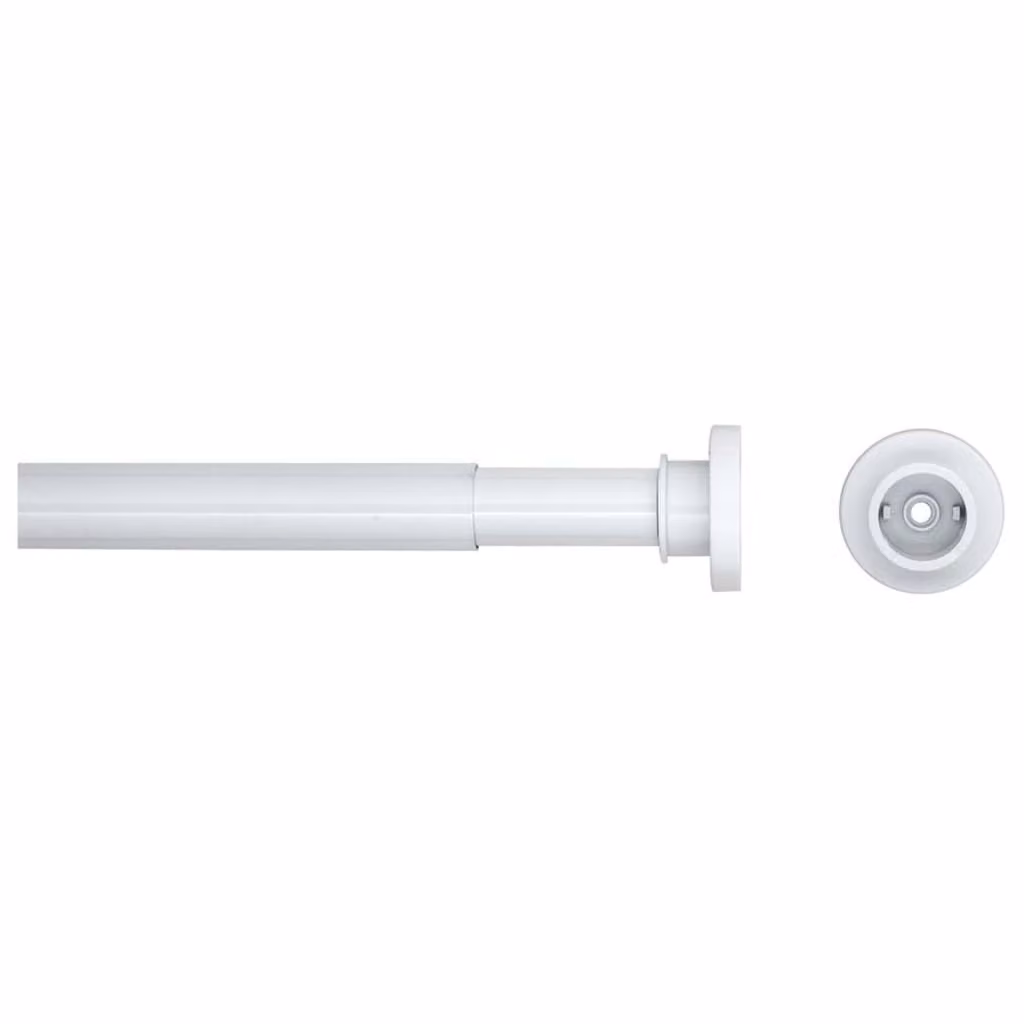 Binario telescopico per tende da doccia Sealskin 80-130 cm Bianco