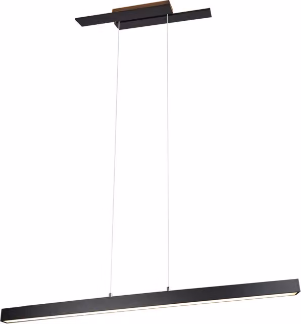 Lampada a sospensione LED Belfast Trio Trio Leuchten colore nero, metallo, L: 115 cm