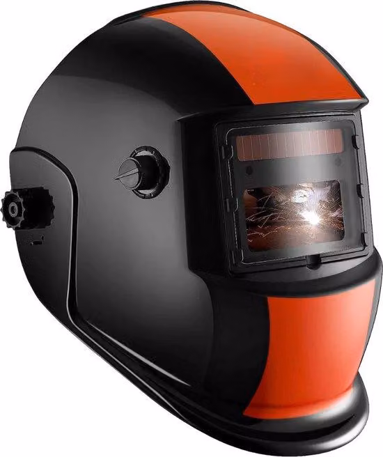 Maschera laser automatica, con regolazione automatica della luminosità, regolabile, ampio campo visivo