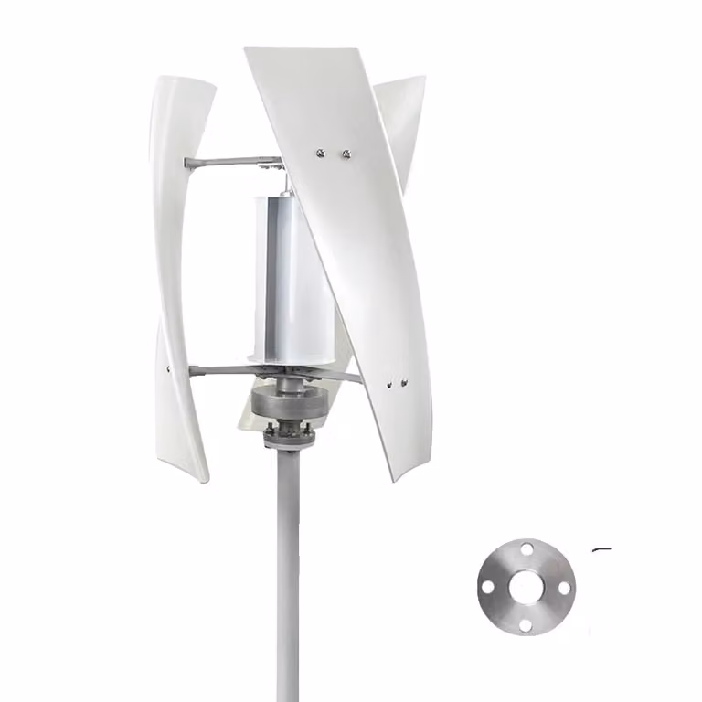 Generatore di energia eolica, potenza 5000W, bassa rumorosità, opzioni di tensione versatili, solo turbina eolica