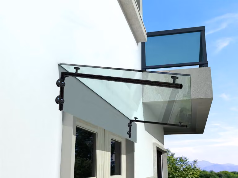 Glaswerk Westfalen - (L) 150x90 cm, copertura in vetro trasparente, inclusi supporti SW