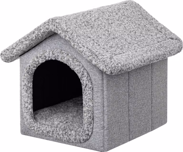 Cuccia per cani Cuccia per gatti Grotta per cani Casa per gatti Grotta Cuscino per cani Cuscino per gatti Cuccia per animali domestici Indoor, Dimensione 5: 60x70x63 cm, Grigio
