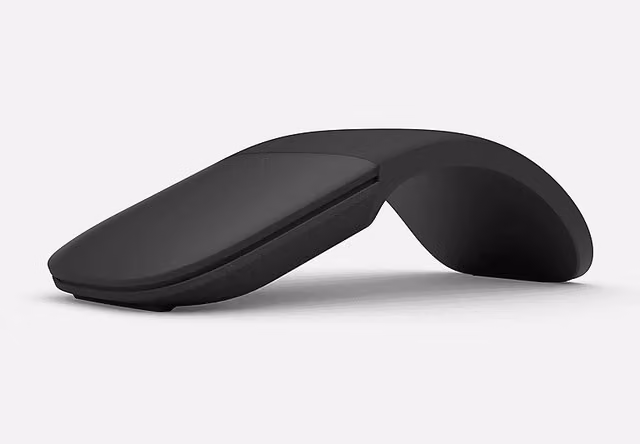 Mouse Wireless Microsoft Surface Arc Mouse Nero con Bluetooth