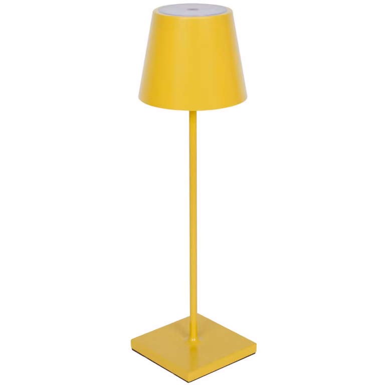 Nuindie LED lampada da tavolo ricaricabile lampada da tavolo per esterni IP54 giallo Flex-Mood 2700/2200K