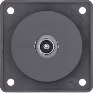 Berker 945112515 Scatola di derivazione per antenna TV, antracite, opaca, con inserti Integro