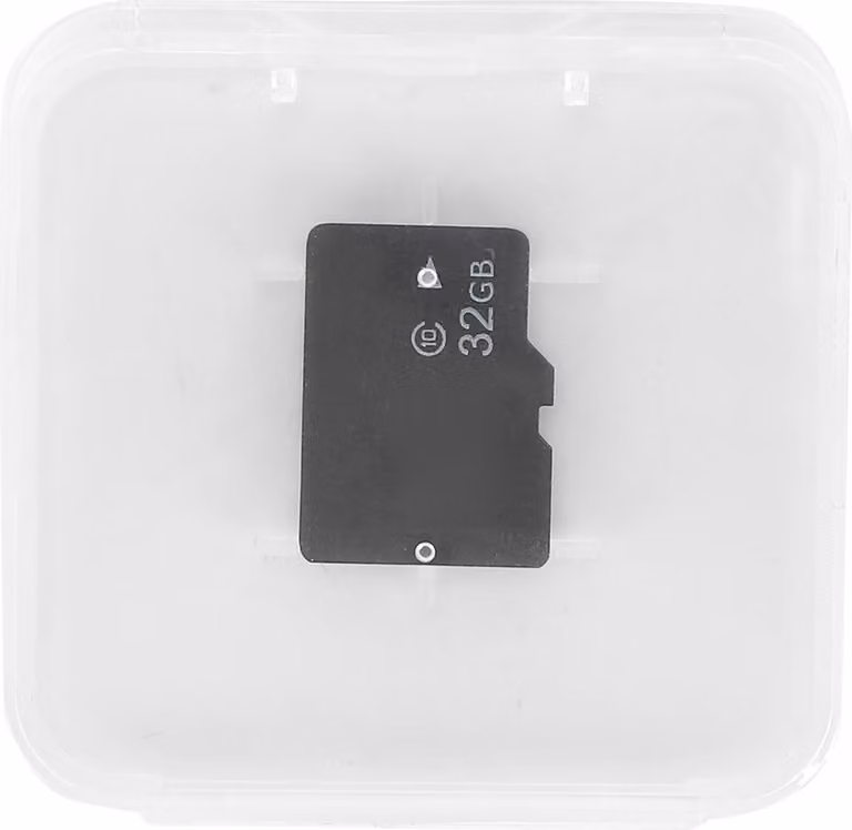 Scheda di memoria SD TF foto musica video per fotocamera telefono PC droni sistemi di sorveglianza nero 32GB