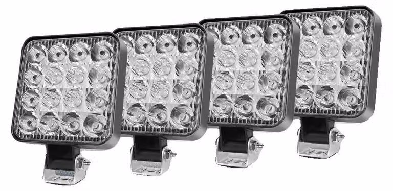 Luce di lavoro a LED, 20000 lumen, fascio combinato, 4PC