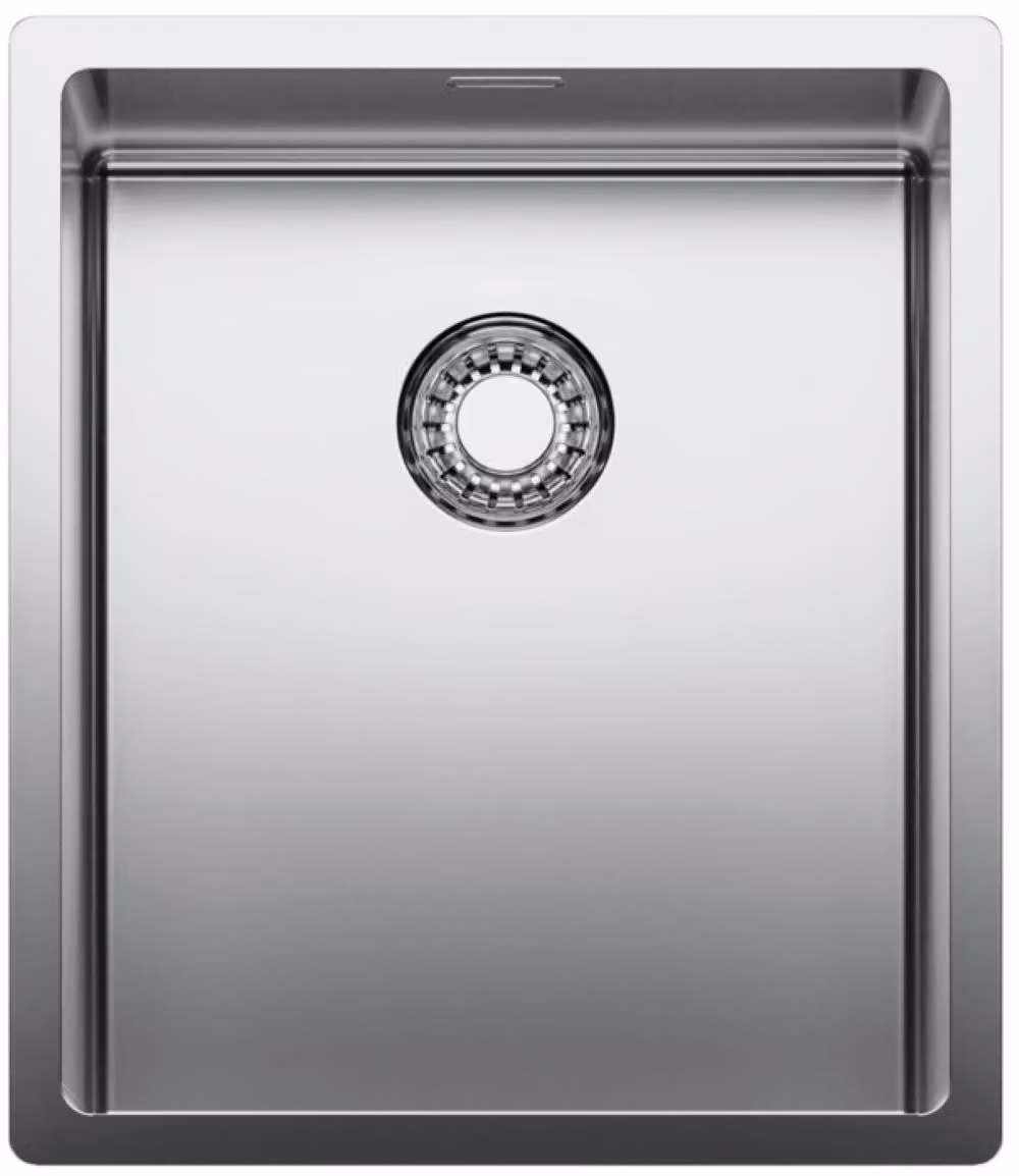 Naber lavello da incasso Corno Piu larghezza mobile 45 cm PFU2 acciaio inox 1013124