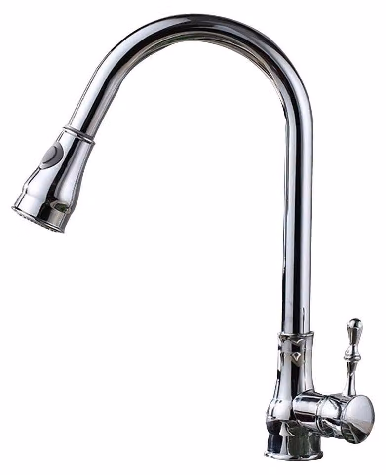 Solidchoice - Rubinetto da cucina in ottone con finitura verniciata nera