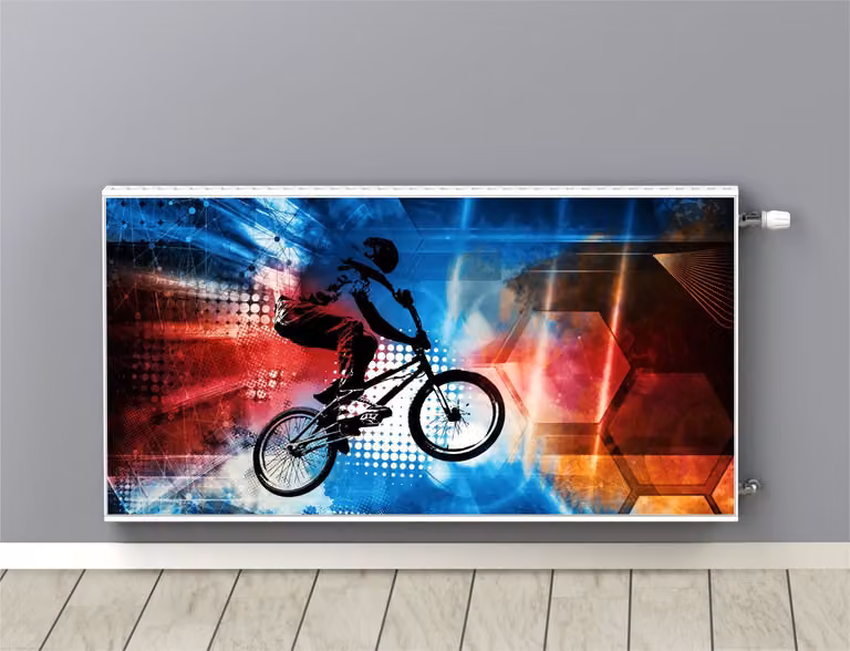 Copriradiatore magnetico - Rivestimento decorativo per il radiatore 60x100