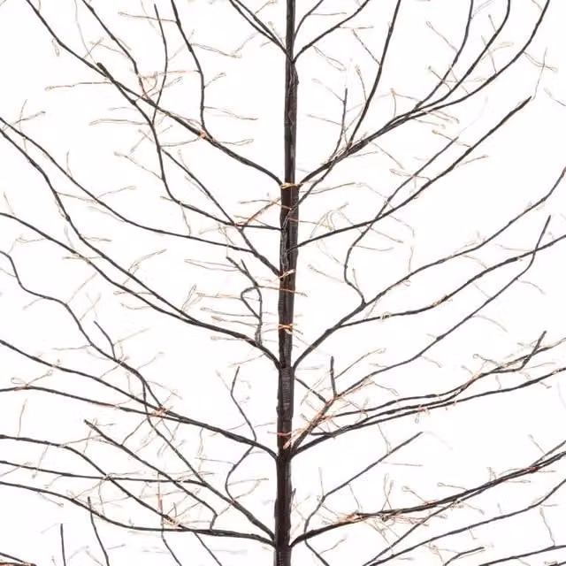 Albero luminoso Tiglio marrone 2 m, 1120 microled bianco caldo, uso interno