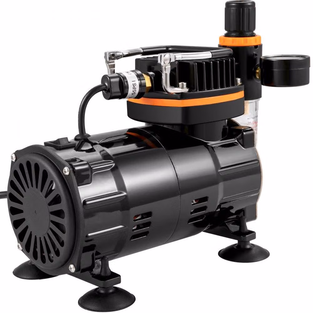 Set di pistole a spruzzo per aerografo, doppia azione - Potenza: 120 W - Portata: 18-23 L/min