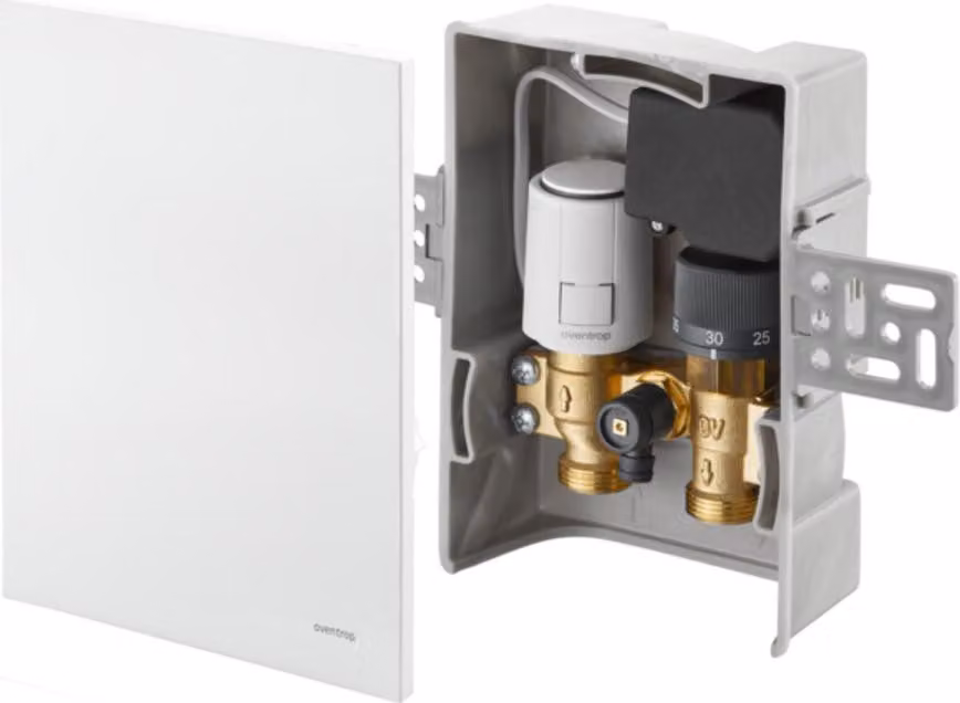 Oventrop OVENTROP-Unibox T-RTL R-Tronic Termostato, RTL, R-Tronic, grigio