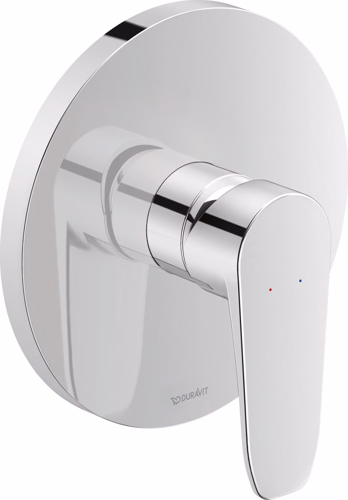 Duravit B.1 Mitigeur monocommandé pour douche encastré, rosace ronde, B14210010010, B14210010010
