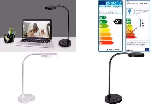 CEP Lampada da tavolo a LED FLEX, bianco