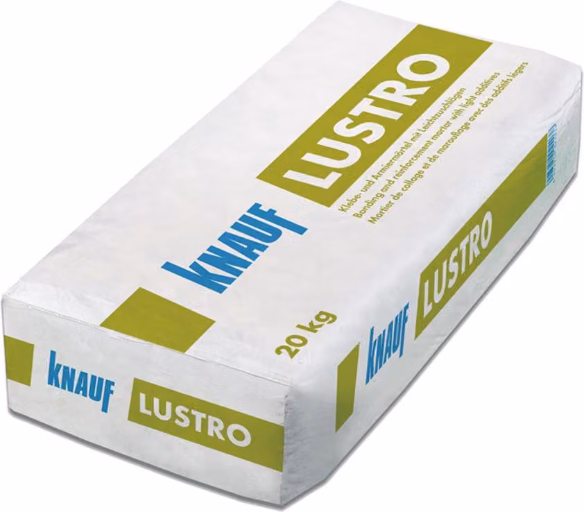 KNAUF LUSTRO Microfaser-Mörtel 1,2mm 20kg