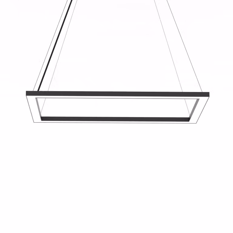 Lampada A Sospensione Floor 40X60 Monocolore Lucida