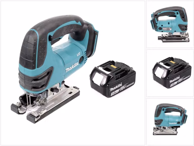 Makita BJV 180 Seghetto alternativo a batteria 18V + 1x Batteria 3,0 Ah - senza caricabatterie, senza valigetta