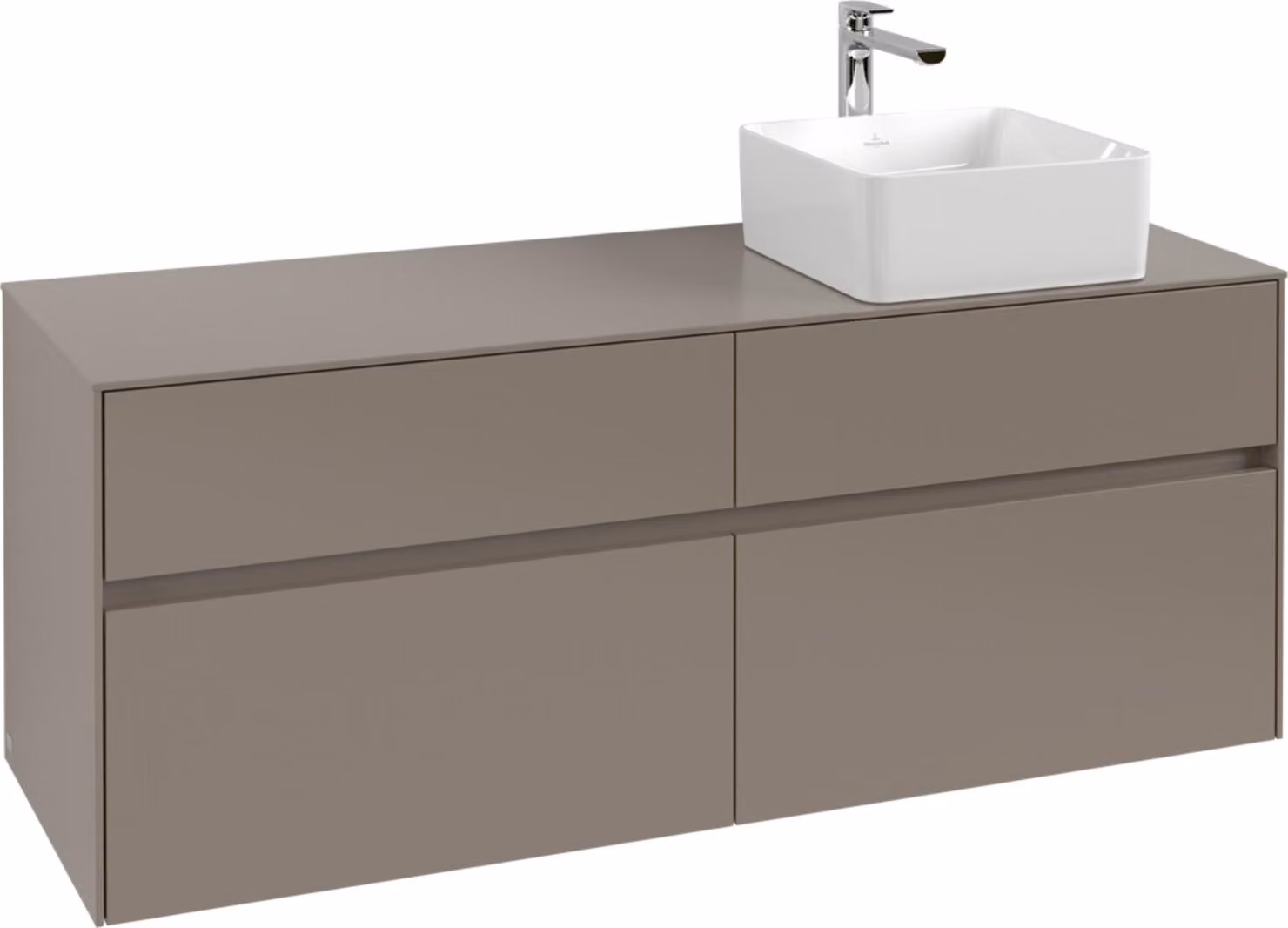 Mobiletto V&B Collaro 140x54,8x50cm, WT r, LED-Beltg. 10W, rugiada