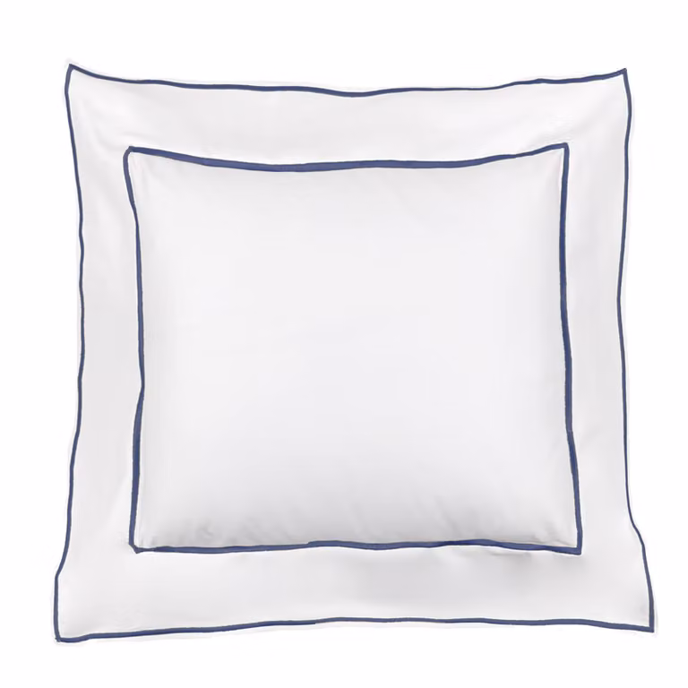 ISOLA Coppia federe - Taglia: 65x65,Colore: ISOLA - BIANCO + BLU
