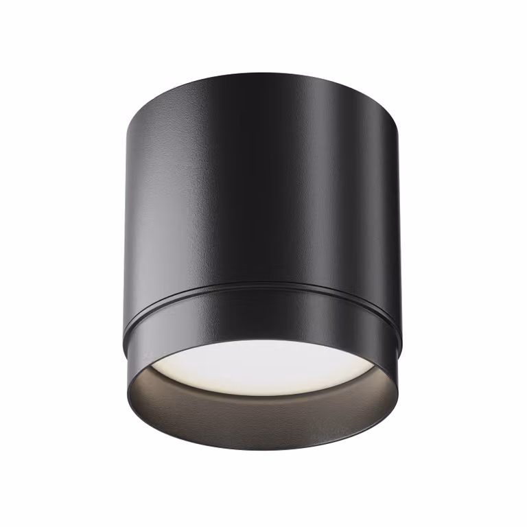 Spot a soffitto nero rotondo decorativo Ø8cm 1xGX53 15W Polar Maytoni