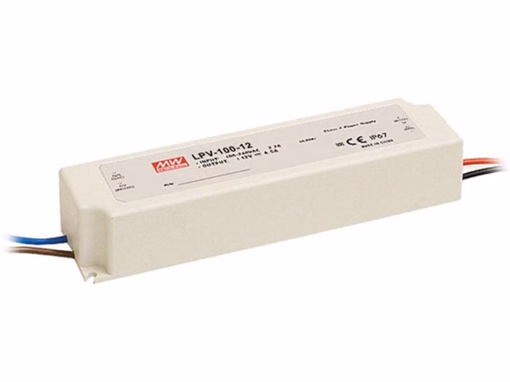 Alimentatore switching Mean Well - 1 uscita - 100 W - 12 V