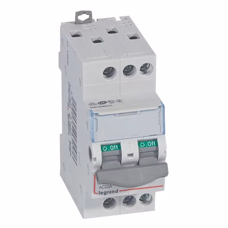 Sezionatore Legrand DX3, tripolare, 20A 400 VAC, categoria di utilizzo AC-22A 406457