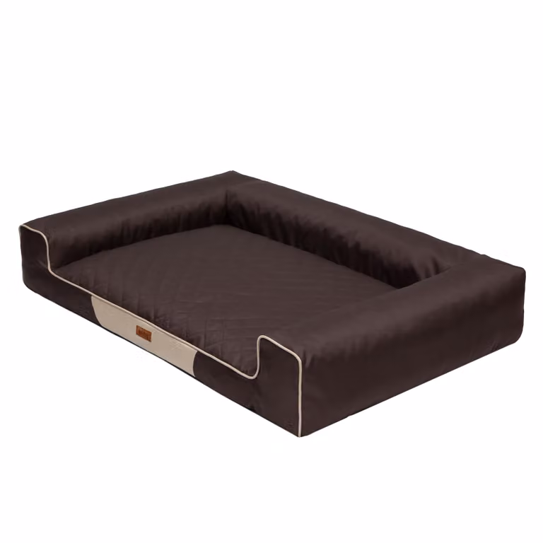 Cuccia per cani Victoria XXL, 118 x 78 cm, con materasso: divano lavabile e impermeabile