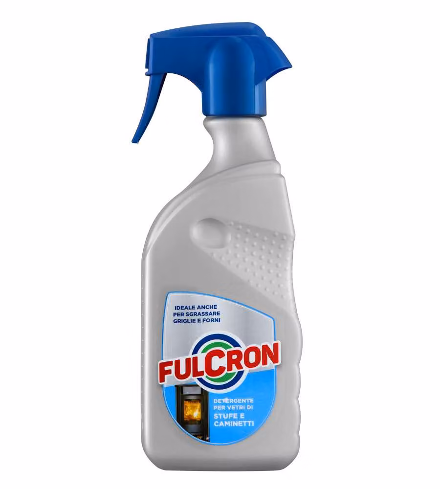 Arexons Detergente Fulcron Vetri Stufe Caminetti 500 ml Agrumi