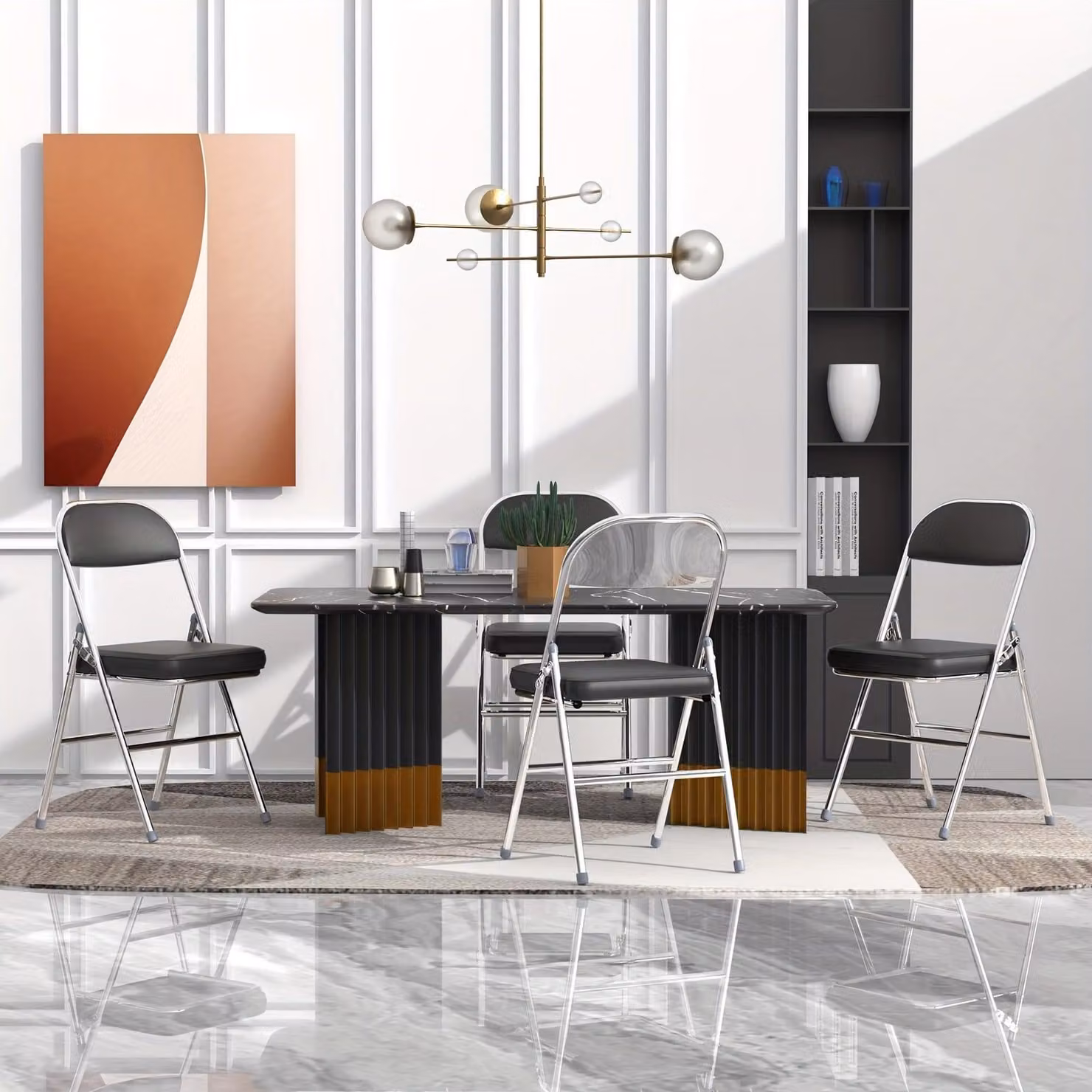 Sedia da pranzo - Sedia - Poltrona - Sedia di design - Sedia da ufficio - Set da 2 - Comfort ergonomico