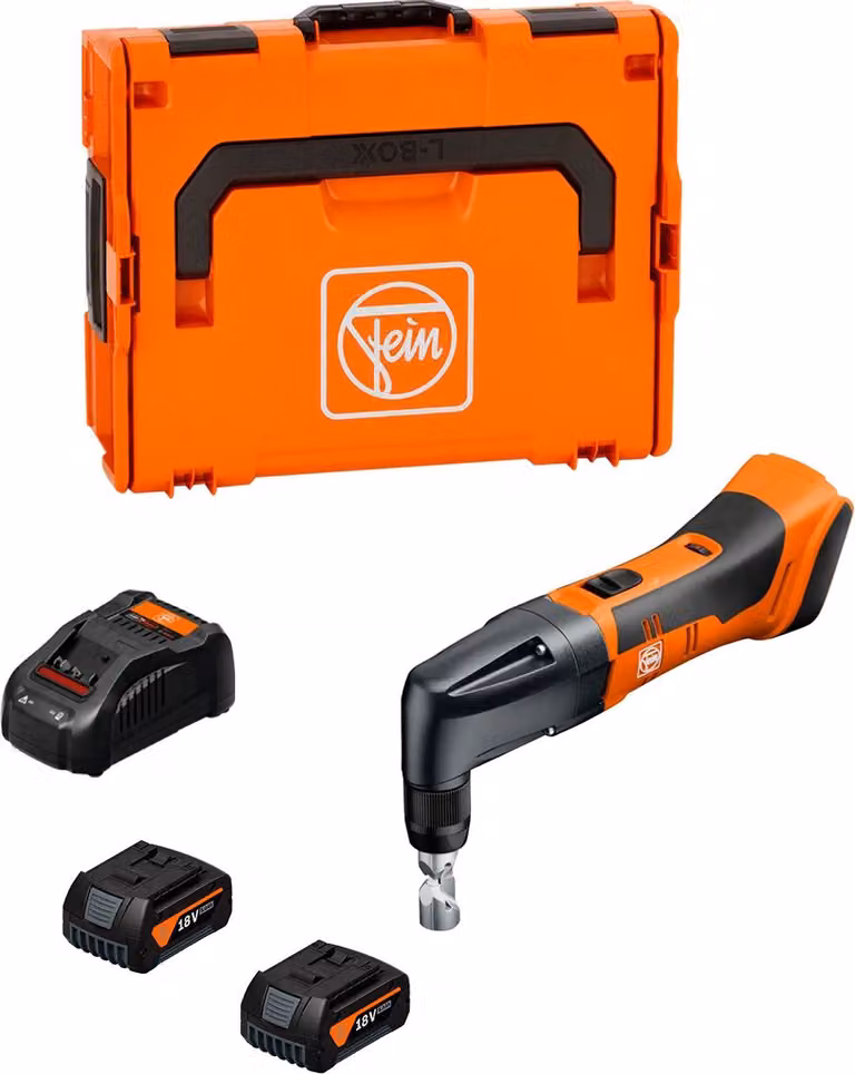 Spatola FEIN ABLK 18 1,6 E AS (2 x 5,0 Ah + GAL1880CV + L-Boxx 136)