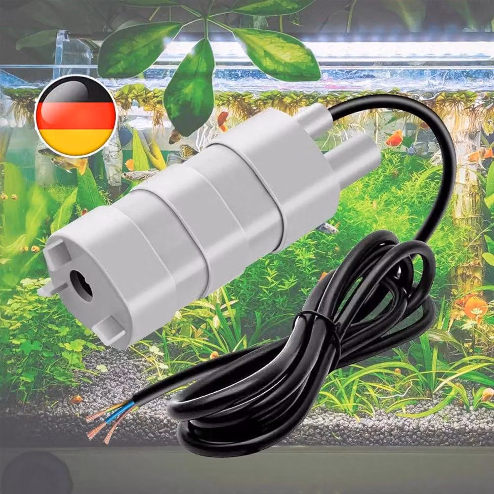 Pompa sommergibile a corrente continua 12V, pompa da 12 volt, pompa per l'acqua, ideale per camper, campeggio e giardinaggio